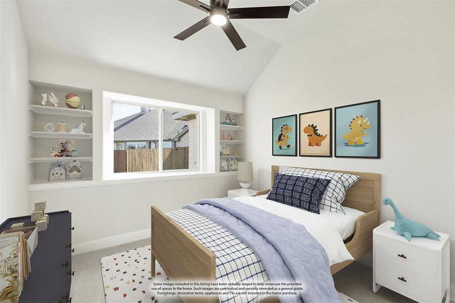 Furnished interior view inside a new home in Hunters Ridge, Crowley (Image 10). Furnished interior view inside a new home in Hunters Ridge, Crowley (Image 10).