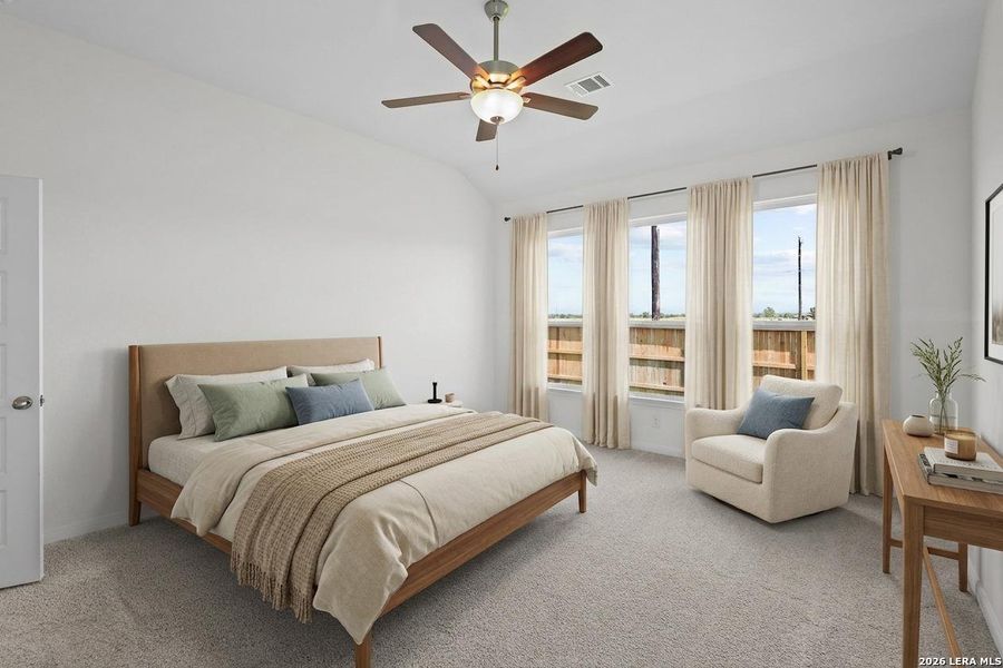 Furnished interior view inside a new home in Megan's Landing, Castroville (Image 5).
