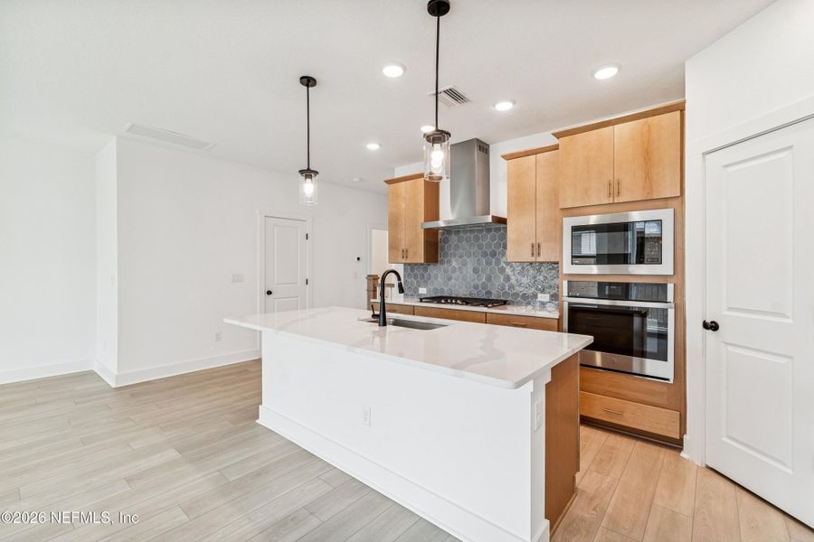 Furnished interior view inside a new home in Kettering at eTown - Traditional Collection, Jacksonville (Image 5).