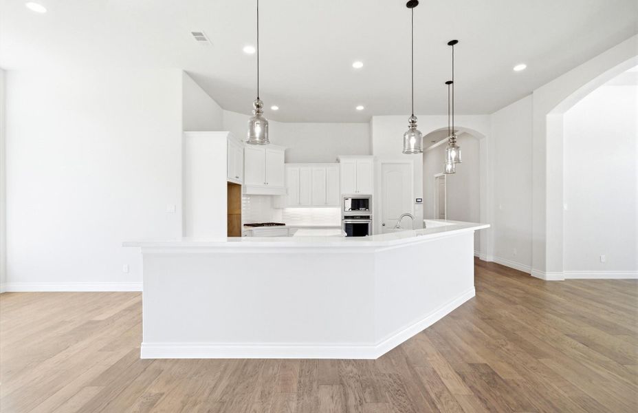 Furnished interior view inside a new home in The Highlands 55′, Porter (Image 5).