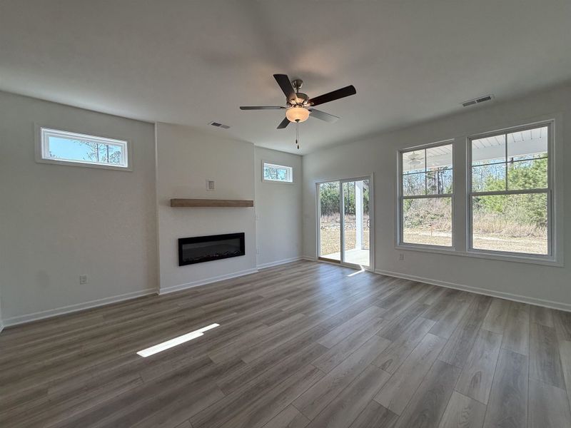 Spacious, unfurnished interior of a new home in Westwood Reserve, Conway (Image 15). Spacious, unfurnished interior of a new home in Westwood Reserve, Conway (Image 15).