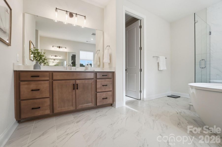 Furnished interior view inside a new home in , Belmont (Image 11).