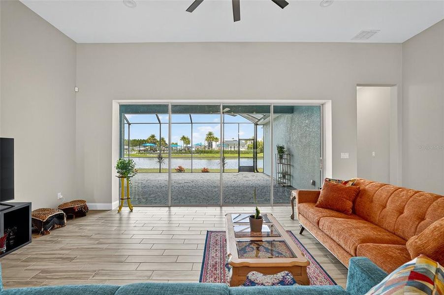 Furnished interior view inside a new home in , Daytona Beach (Image 9).