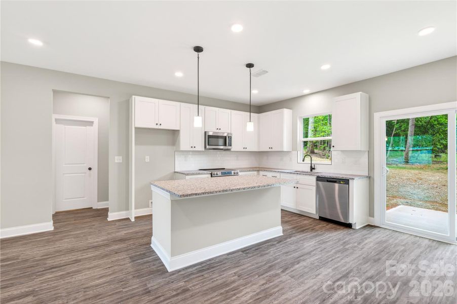 Furnished interior view inside a new home in , Kings Mountain (Image 5).