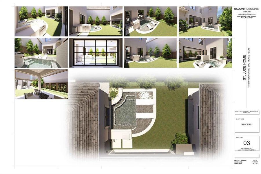 Exterior details and patio area of a home in , Southlake (Image 5).