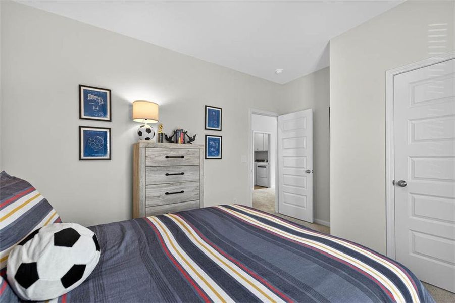 Furnished interior view inside a new home in Varnell Preserve, Dalton (Image 14).