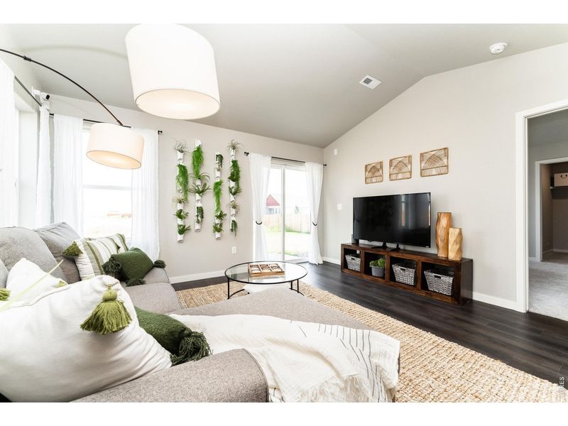 Furnished interior view inside a new home in Granary, Johnstown (Image 17).