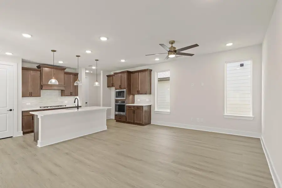Furnished interior view inside a new home in Carriage Collection at Painted Tree, McKinney (Image 8).