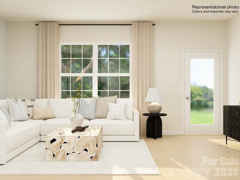 Furnished interior view inside a new home in Roselyn, Lancaster (Image 9).