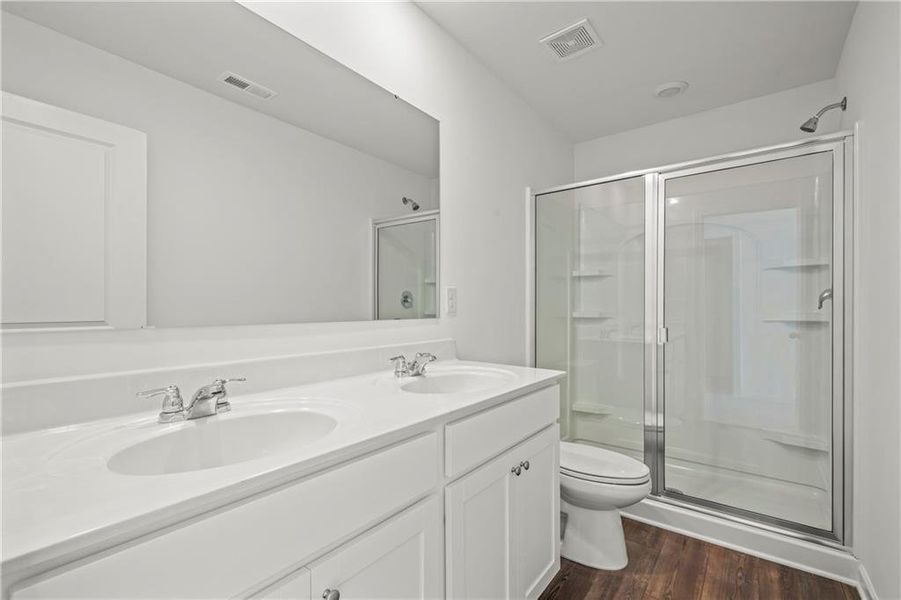 Furnished interior view inside a new home in , Pendergrass (Image 11).