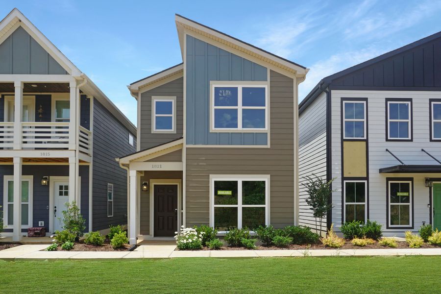 Representative exterior photo of a completed home built from the Gayle by Parkside Builders in The Parks of Mill Town, Chattanooga, TN (Image 22).