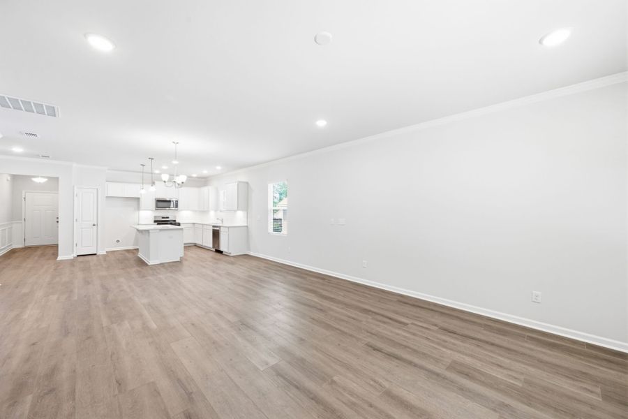 Spacious, unfurnished interior of a new home in Carriage Estates, Lexington (Image 27). Spacious, unfurnished interior of a new home in Carriage Estates, Lexington (Image 27).