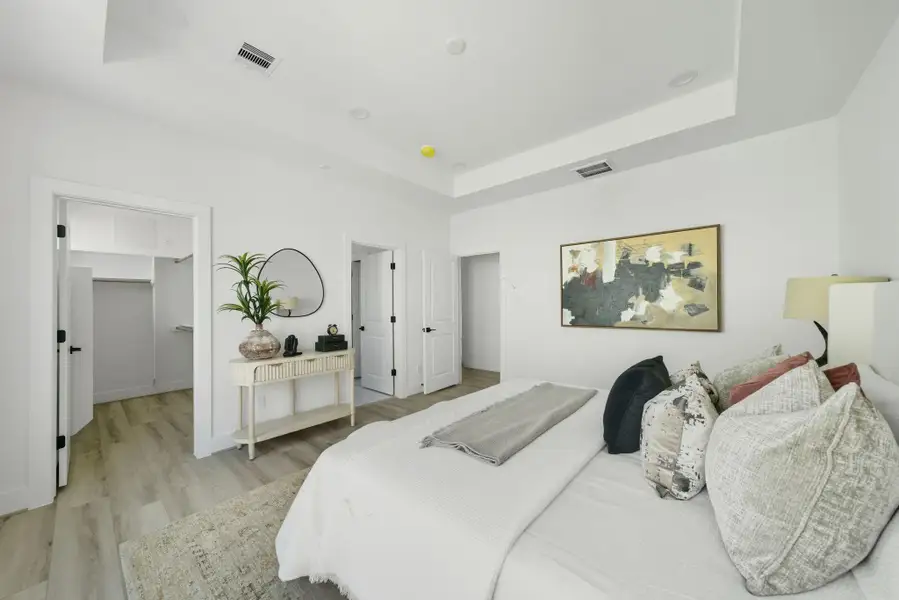 Furnished interior view inside a new home in , Houston (Image 9).