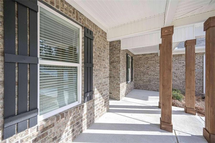 Exterior details and patio area of a home in Deer Creek, Temple (Image 19).