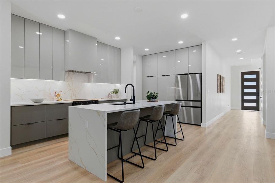 Furnished interior view inside a new home in , Tampa (Image 41).