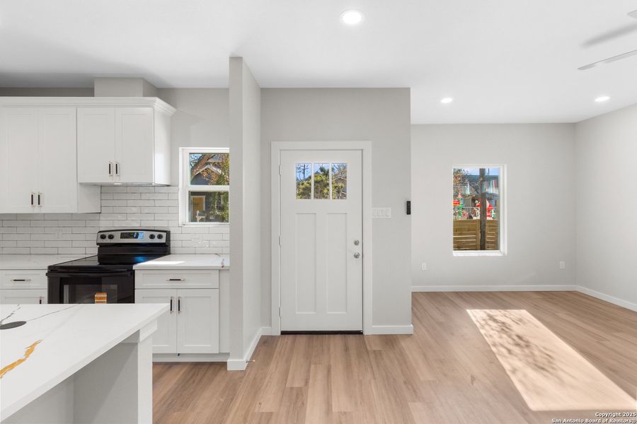 Furnished interior view inside a new home in , San Antonio (Image 4).