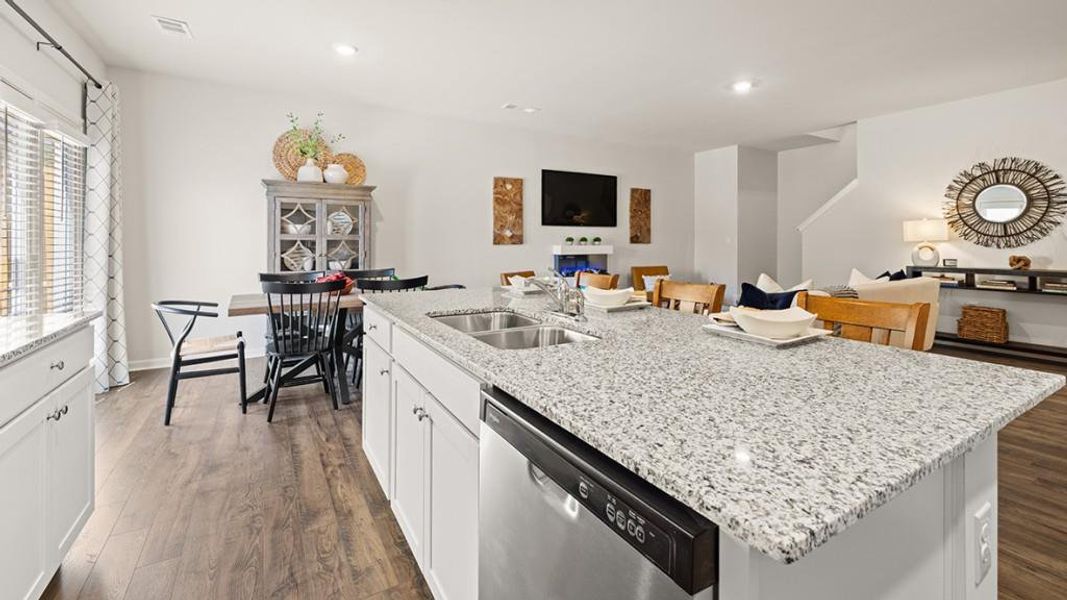 Furnished interior view inside a new home in Hughes Court, Dawsonville (Image 34).