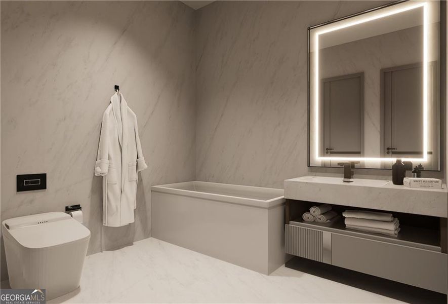 Furnished interior view inside a new home in , Fairburn (Image 6). Furnished interior view inside a new home in , Fairburn (Image 6).