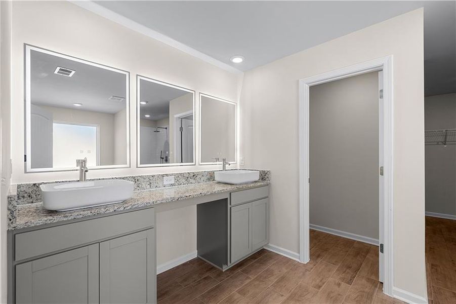 Furnished interior view inside a new home in , Covington (Image 13).