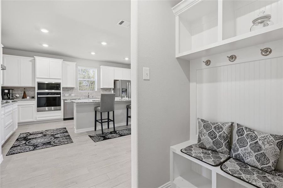 Furnished interior view inside a new home in Stark Farms, Denton (Image 12).