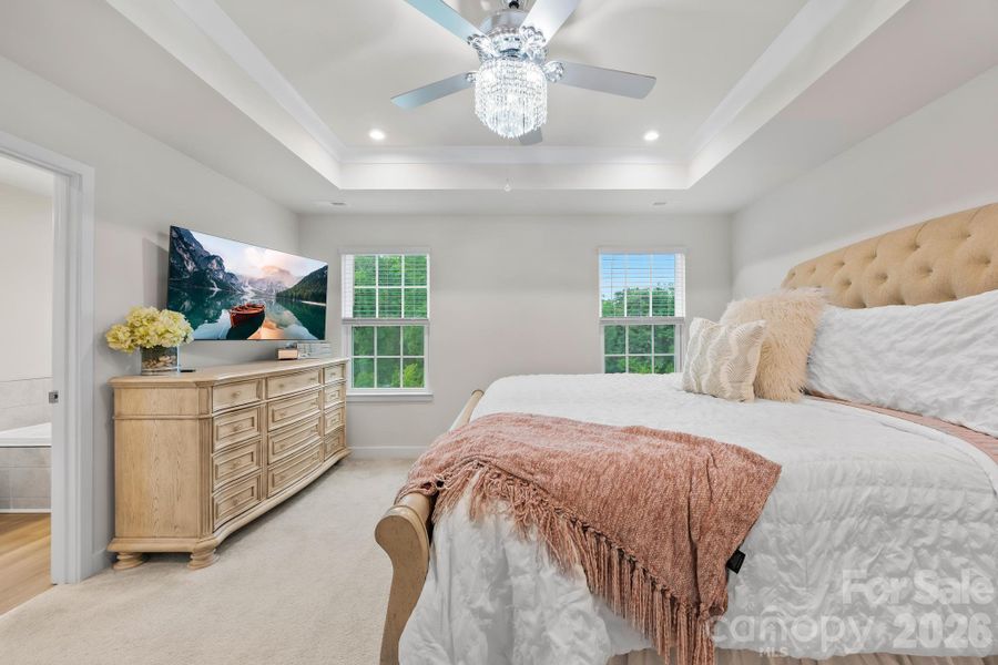 Furnished interior view inside a new home in , Gastonia (Image 12).