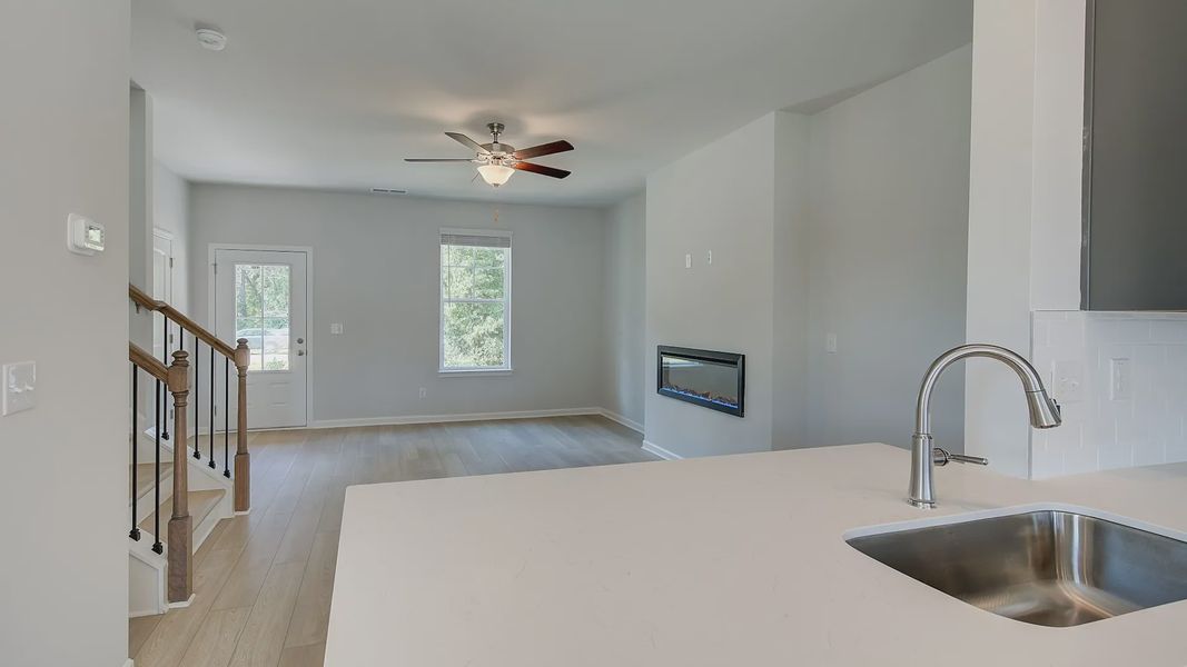 Furnished interior view inside a new home in Daybreak, Newnan (Image 8).