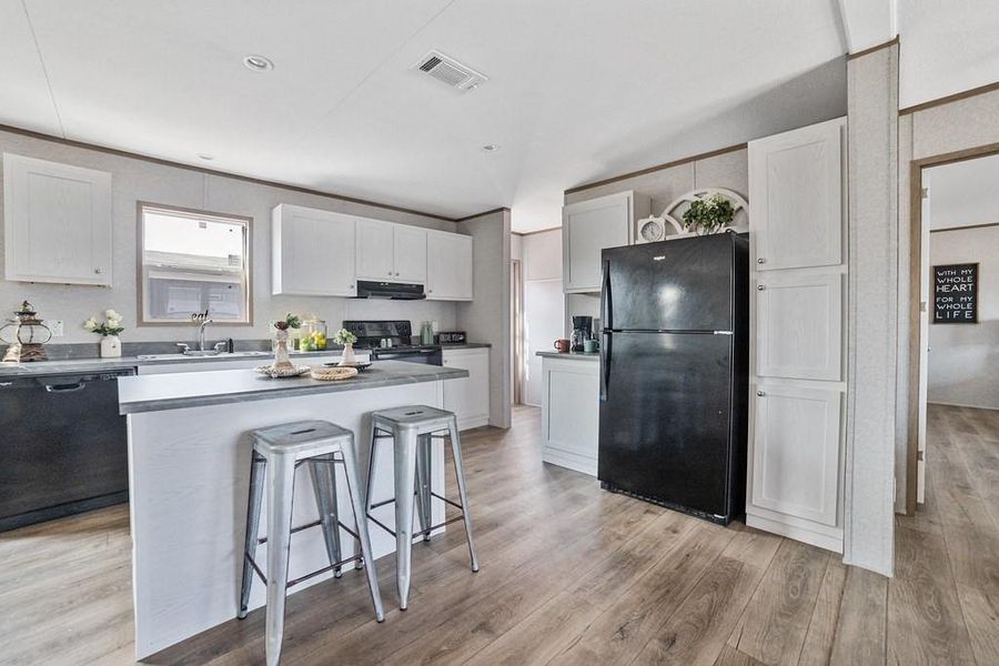 Furnished interior view inside a new home in , Sunset (Image 4). Furnished interior view inside a new home in , Sunset (Image 4).