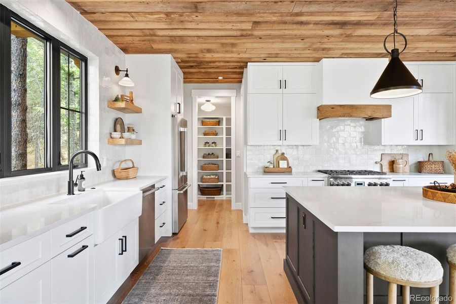 Furnished interior view inside a new home in , Evergreen (Image 11). Furnished interior view inside a new home in , Evergreen (Image 11).