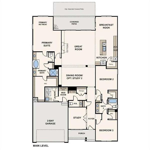 2D floor plan layout of this home in Oakhurst Manor, McDonough, GA (Image 3). 2D floor plan layout of this home in Oakhurst Manor, McDonough, GA (Image 3).
