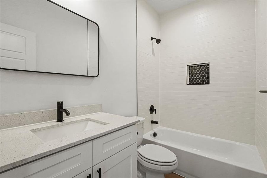 Furnished interior view inside a new home in , Dallas (Image 6).