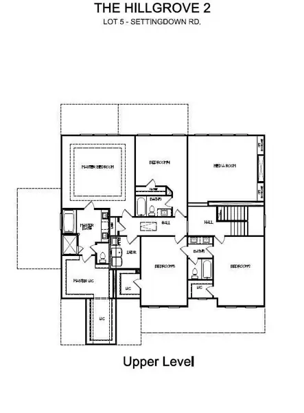 2D floor plan layout of this home in , Cumming, GA (Image 4).