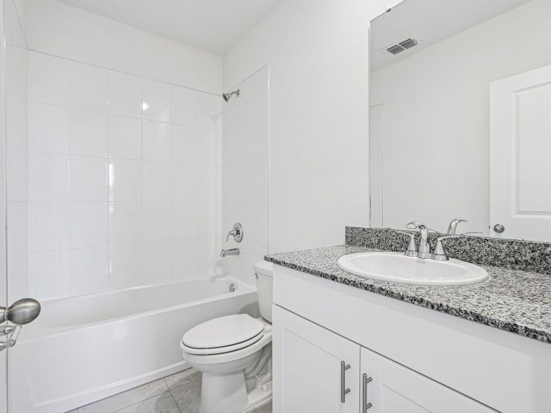 Furnished interior view inside a new home in Hamilton Bluff - Classic Series, Lake Hamilton (Image 6).