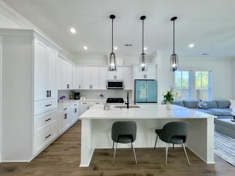 Furnished interior view inside a new home in , North Charleston (Image 17).
