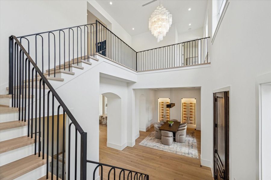 Furnished interior view inside a new home in , Houston (Image 13).