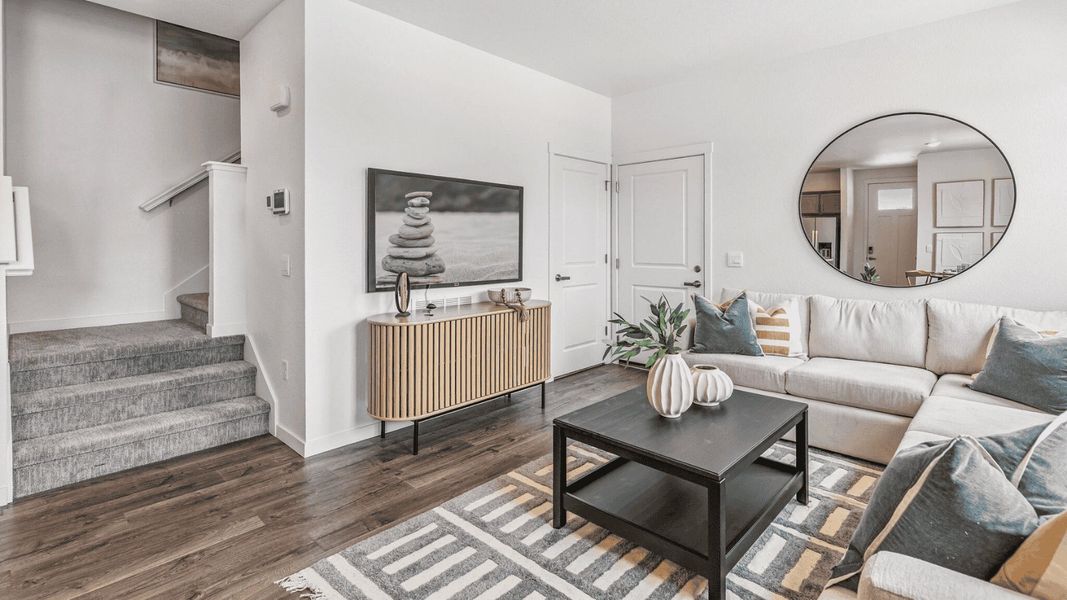 Furnished interior view inside a new home in Arcadia, Denver (Image 6).