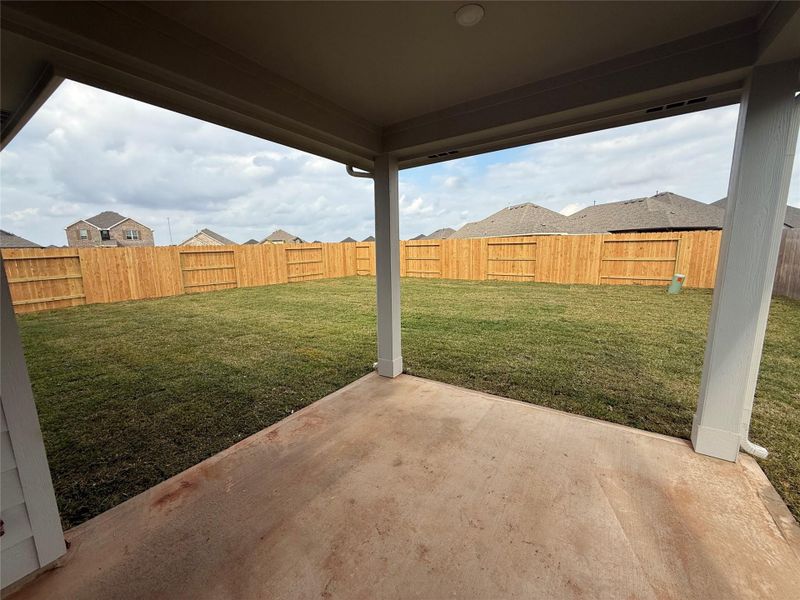 7,671 square foot lot with front and back sprinkler system 7,671 square foot lot with front and back sprinkler system