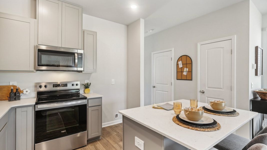 Representative furnished interior of a home built from the FRANKLIN by D.R. Horton in Campbell Place, Lebanon (Image 9).