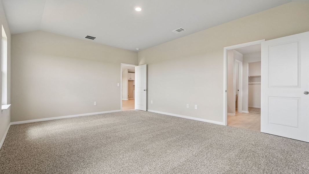 Spacious, unfurnished interior of a new home in Carillon, Manor (Image 26).