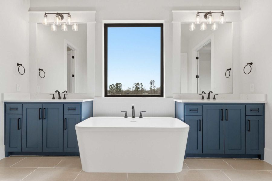 Furnished interior view inside a new home in The Manors, New Waverly (Image 12). Furnished interior view inside a new home in The Manors, New Waverly (Image 12).