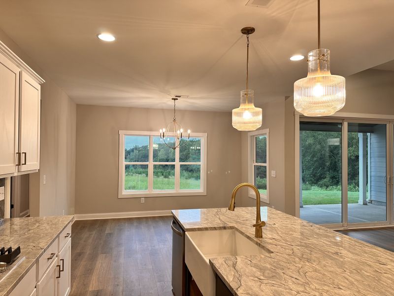 Furnished interior view inside a new home in The Reserve at Red Oaks, Carrollton (Image 8).