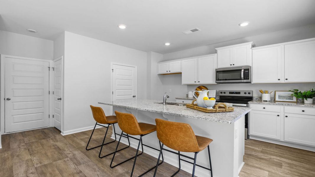 Furnished interior view inside a new home in Holly Oaks, Statesboro (Image 12).