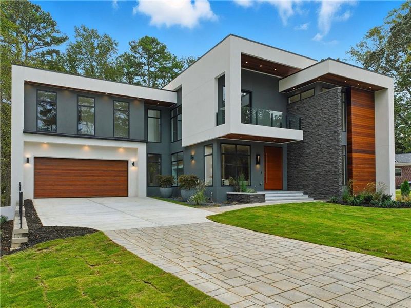 Exterior details and patio area of a home in , Atlanta (Image 35). Exterior details and patio area of a home in , Atlanta (Image 35).