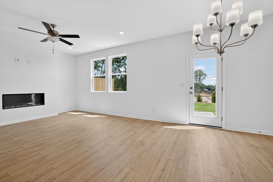 Spacious, unfurnished interior of a new home in Weatherfield, Buford (Image 15).