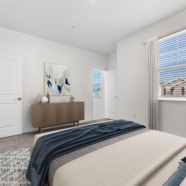 Furnished interior view inside a new home in Spring Walk at the Junction, Debary (Image 12).