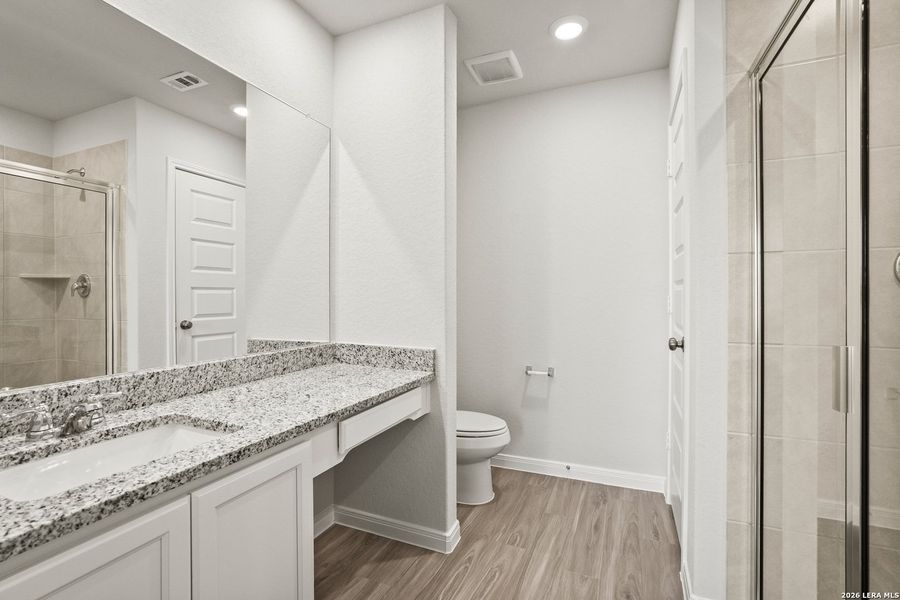 Furnished interior view inside a new home in Hickory Ridge, Elmendorf (Image 10).