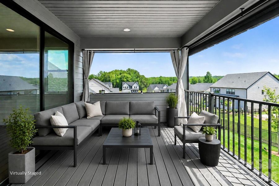 Exterior details and patio area of a home in , Huntersville (Image 26). Exterior details and patio area of a home in , Huntersville (Image 26).