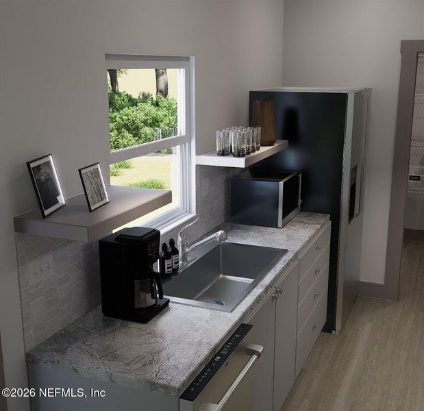 Furnished interior view inside a new home in , Jacksonville (Image 9).