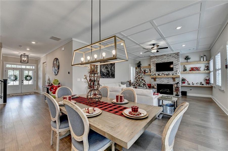 Furnished interior view inside a new home in , Ball Ground (Image 13).