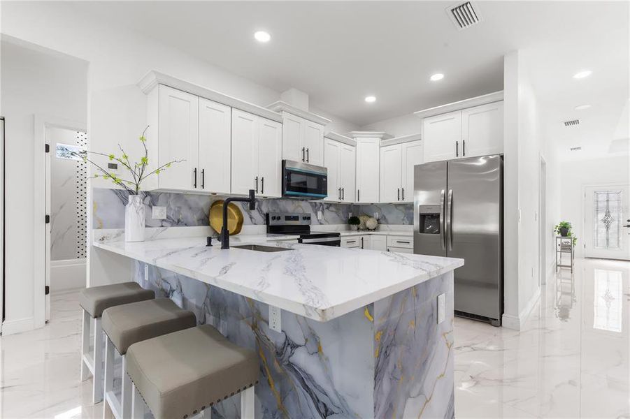 Furnished interior view inside a new home in , Tampa (Image 15).