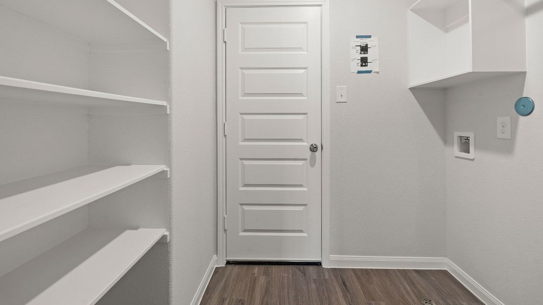 Laundry Room and Pantry